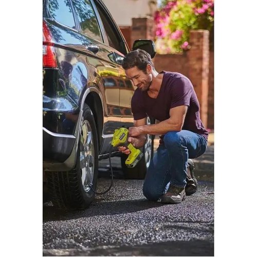 Компресор акумуляторний Ryobi ONE+ R18PI-0, 10.3бар/150PSI, 16л/хв, без акумулятора та зарядного пристрою (5133003931)