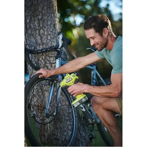 Компресор акумуляторний Ryobi ONE+ R18PI-0, 10.3бар/150PSI, 16л/хв, без акумулятора та зарядного пристрою (5133003931)