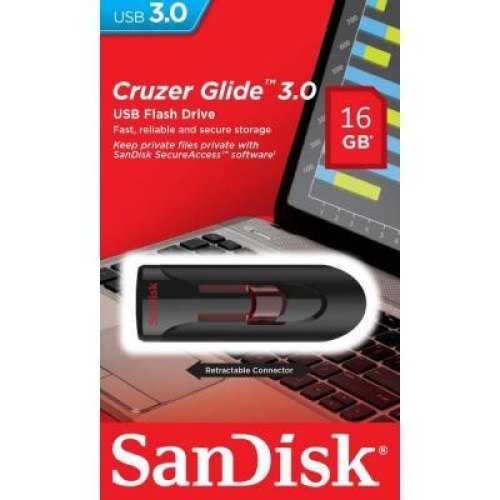 USB флеш SanDisk Glide, 16GB, USB Type-A (SDCZ600-016G-G35)