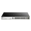 Комутатор L3 D-Link, 24xGE, 4xGE/SFP, 2x10GE, 4xSFP+ (DGS-3130-30TS)