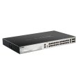 Комутатор L3 D-Link, 24xGE, 4xGE/SFP, 2x10GE, 4xSFP+ (DGS-3130-30TS)