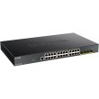Комутатор D-Link WebSmart, 24xGE PoE, 4xSFP+, 370W (DGS-1250-28XMP)