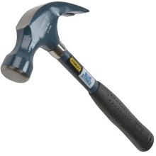 Молоток Stanley Bluestrike Curve Claw, 450г, 325мм, загнутий цвяходер (1-51-488)