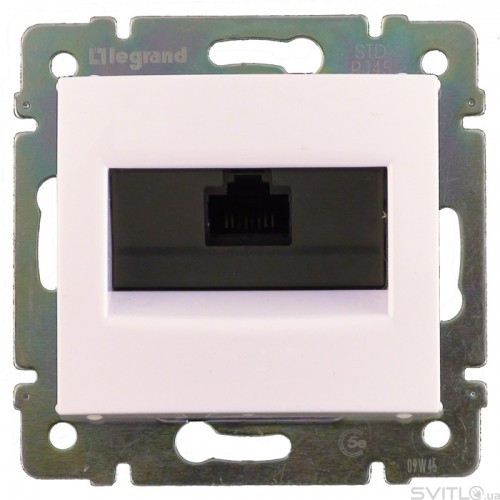 Розетка інформаційна Legrand Valena Classic, 1хRJ45, cat.5e, UTP (774230)