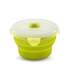 Контейнер для їжі Nuvita, трансформер, 540мл, салатові (NV4468Lime)