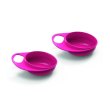 Набір тарілок дитячих Nuvita Easy Eating, глибокі, 2шт, рожеві (NV8431Pink)
