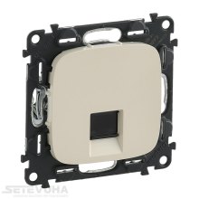 Розетка інформаційна Legrand Valena Allure, RJ45, cat.5e, UTP, слонова кістка (753840)