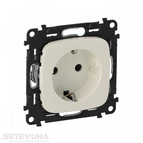 Розетка Legrand Valena Allure, слонова кістка (753824)