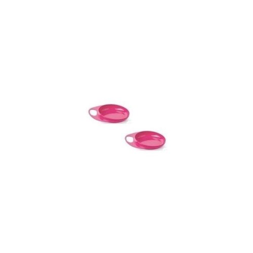 Набір тарілок дитячих Nuvita Easy Eating, 2шт, рожеві (NV8451Pink)