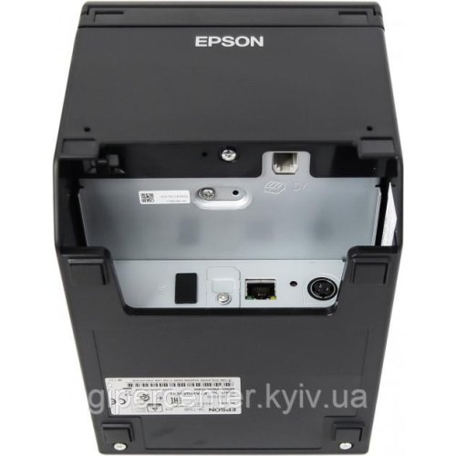 Принтер термотрансферний Epson TM-T20III, Ethernet I/F (Blk) + PS (C31CH51012)