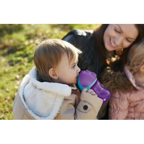 Чашка Philips Avent, 210мл, з трубочкою, бузкова (SCF796/02)