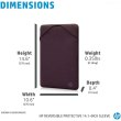 Чохол для ноутбука HP Protective Reversible Laptop Sleeve 14, Gray/Mauve (2F2L6AA)