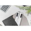 Підставка для ноутбука DIGITUS Notebook Riser, USB Type-C Hub, Silver (DA-90424)