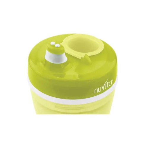 Поїльник-непроливайка дитячий Nuvita, 200мл, салатовий (NV1433Lime)