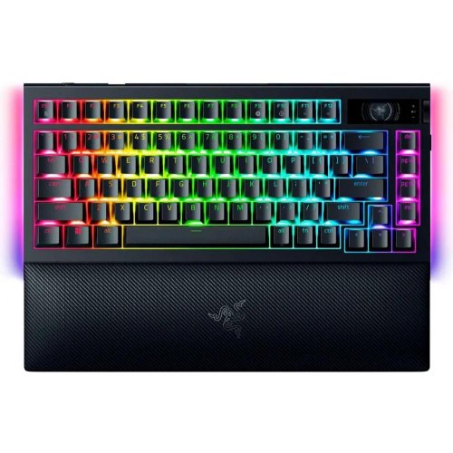 Клавіатура бездротова, механічна RAZER BlackWidow V4 Pro, ANSI, Black (RZ03-05130100-R3M1)