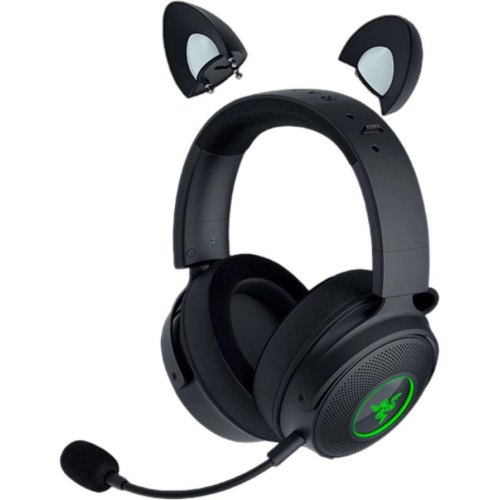 Гарнітура бездротова, ігрова RAZER Kraken Kitty V2 BT, Black (RZ04-04860500-R3M1)