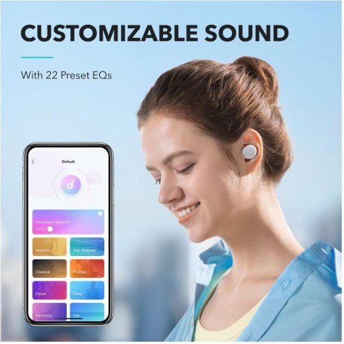 Навушники бездротові TWS Anker SoundCore A25i, White (A3948G22)