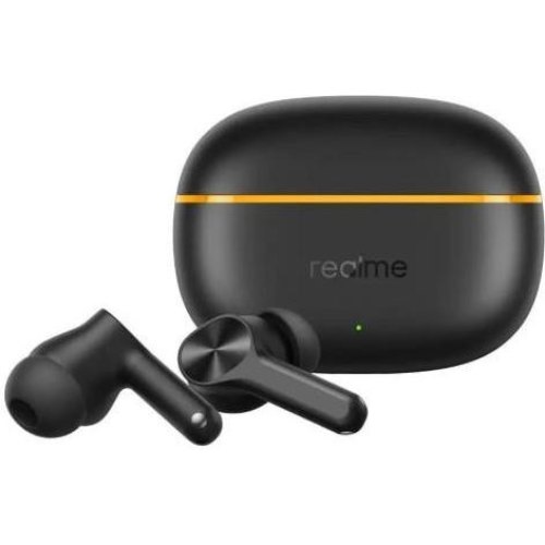 Навушники бездротові TWS Realme Buds T200 Lite, Volt Black
