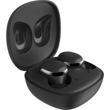 Навушники бездротові TWS Hator Hyреrpunk Truedots HD SyncHUB, Black (HTA411)