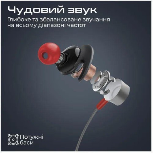 Гарнітура бездротова Promate Blend, Black