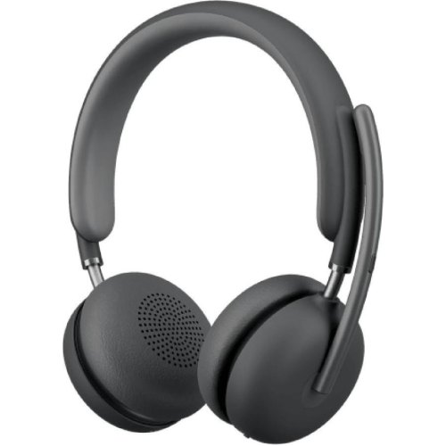 Гарнітура бездротова Logitech Zone Wireless 2 Teams version, Graphite (981-001436)