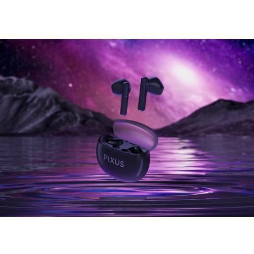 Навушники бездротові TWS Pixus Space, Black