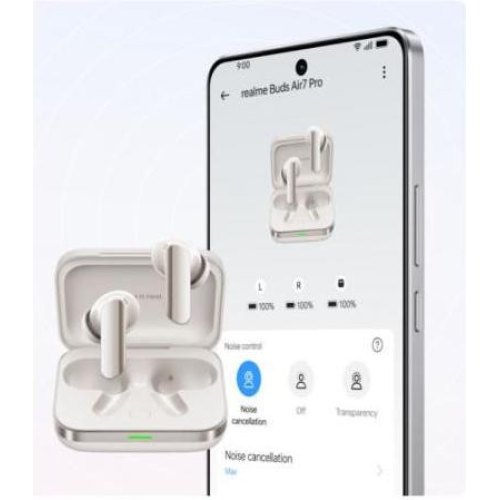 Навушники бездротові TWS Realme Buds Air 7 Pro, Glory Beige