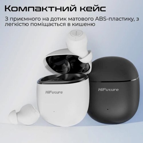 Навушники бездротові TWS HiFuture OlymBuds3, White