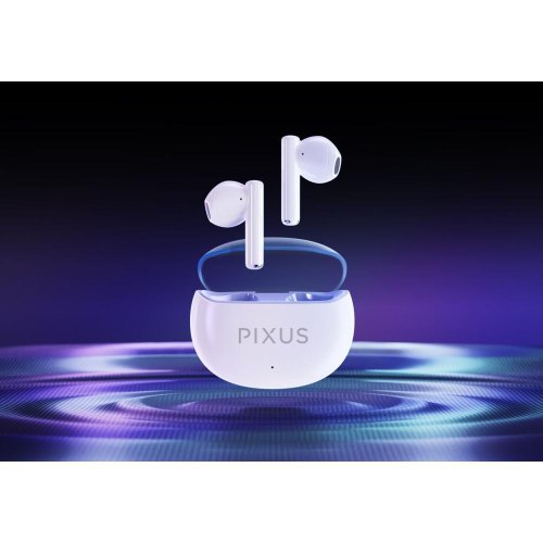Навушники бездротові TWS Pixus Space, White
