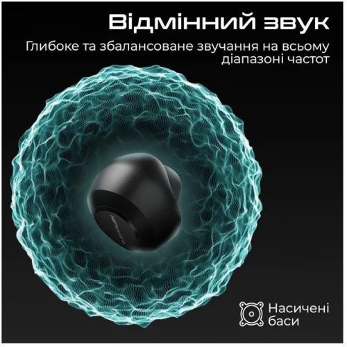 Навушники бездротові TWS HiFuture OlymBuds3, Black