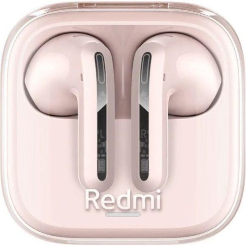 Навушники бездротові TWS Xiaomi Redmi Buds 6 Active, Transparent Pink (BHR8395GL)