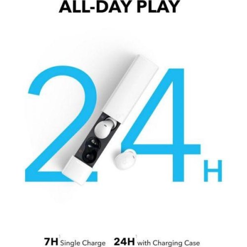 Навушники бездротові TWS Anker SoundCore A30i, White (A3958G21)