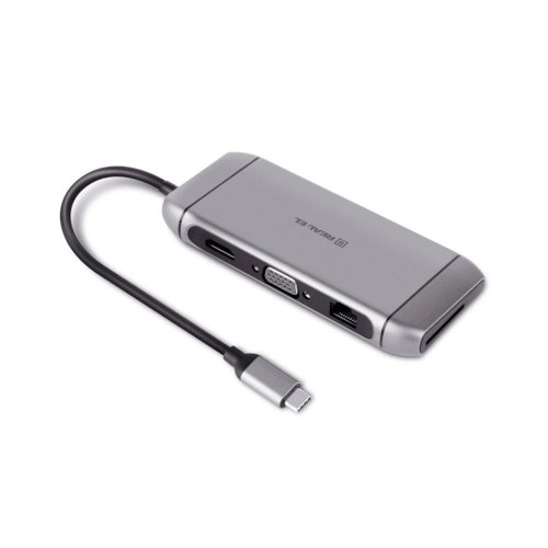 USB-хаб REAL-EL CQ-900, 3 порти USB (EL123110003)
