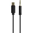 Адаптер Cablexpert, USB Type-C (M) to 3.5мм (M), 1.5м, Black (CCA-CM3.5M-1.5M)