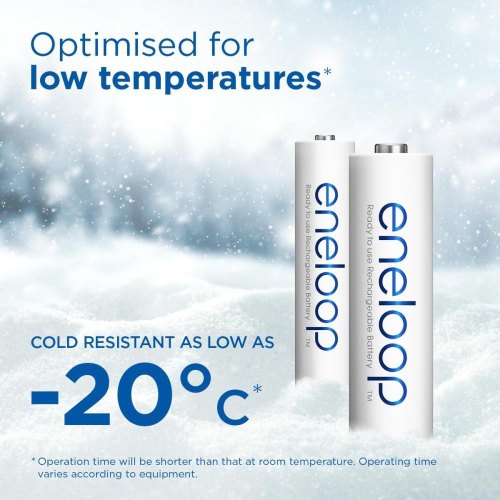 Акумулятор Panasonic Eneloop, AA/HR06, Ni-MH, 2000mAh, 4шт