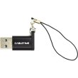 Адаптер Cabletime CP73B, USB Type-A (M) to USB Type-C (F), USB 3.0, Black
