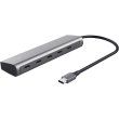 USB-хаб Trust Halyx, 5 в 1, USB Type-C (25136)