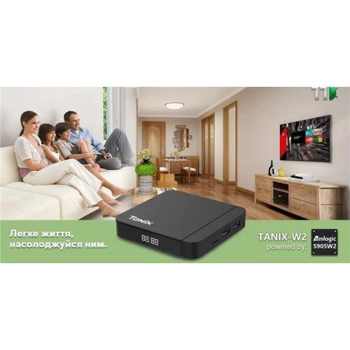 Медіаплеєр Tanix W2 4/32GB