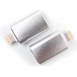 Адаптер Dengos, USB Type-A to Lightning, OTG, Silver (ADP-016)
