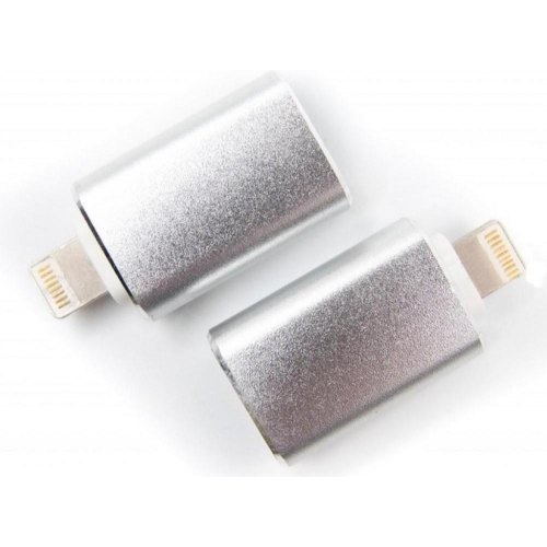 Адаптер Dengos, USB Type-A to Lightning, OTG, Silver (ADP-016)