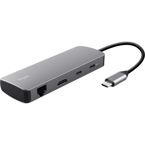USB-хаб Trust Dalyx, 8 в 1, USB Type-C (25672)