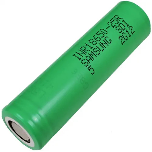 Акумулятор Samsung, 18650, Li-Ion, 2500mAh, Green (INR18650-25R)