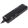 USB-хаб Maxxter, 5 в 1, USB Type-C, чорний (HU3C-3PTF-01)