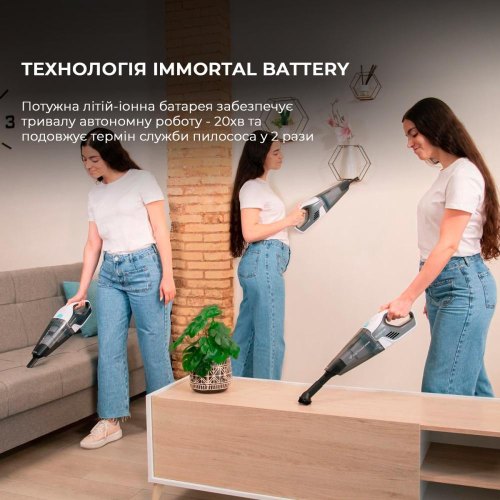 Пилосос акумуляторний, миючий Cecotec Conga Rockstar Hand 8.4V (CCTC-08373)