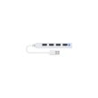 USB-хаб Speed-Link Snappy Slim, 4 порти, білий (SL-140000-WE)