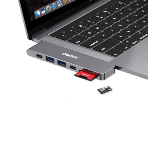 USB-хаб Choetech HUB-M14, 7 в 1, USB Type-C
