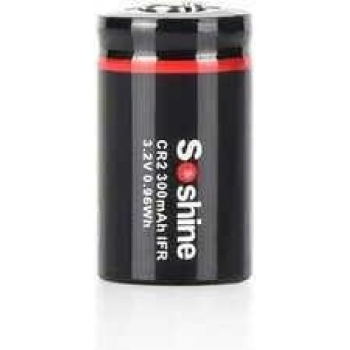 Акумулятор Soshine, 15266, CR2, 300mAh, 1шт (CR2-3.2-300)