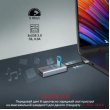 USB-хаб Promate MediaHub-C3, USB Type-C, Grey