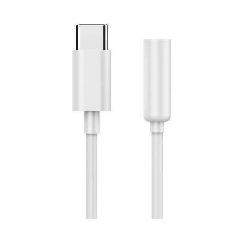 Адаптер Cablexpert, USB Type-C (M) to 3.5мм (F), 0.1м, White (A-CM-3.5F-01)