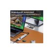 USB-хаб Promate ComandHub-Lite, USB Type-C, Grey